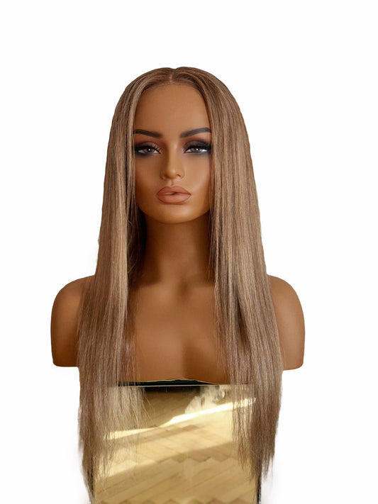 Ashblond glueless 5x5 Wig
