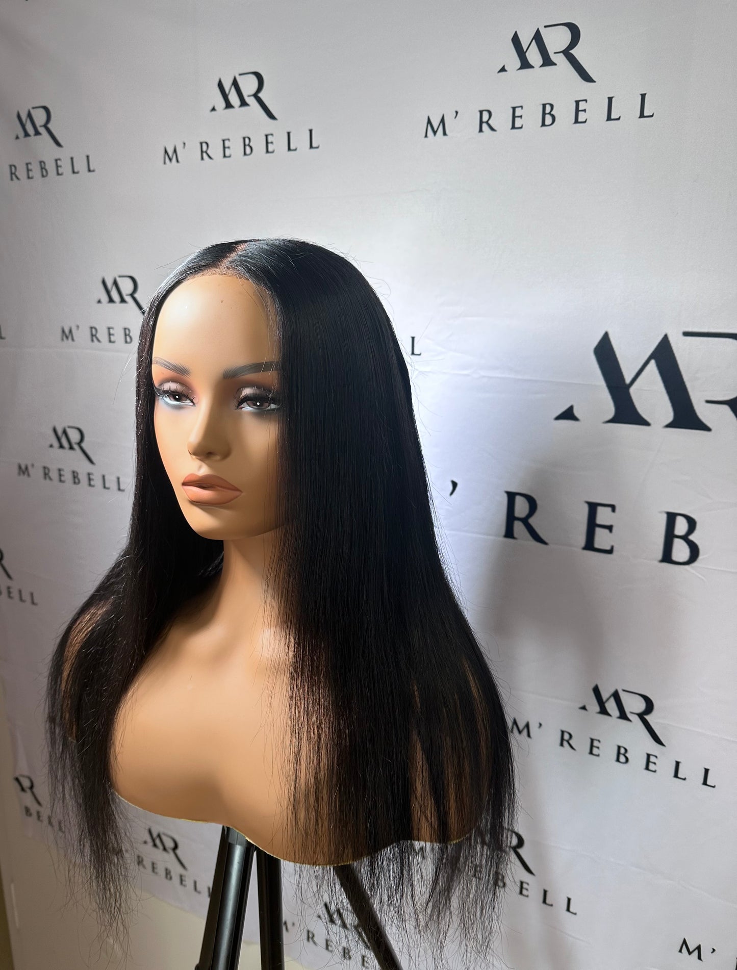 Wig Kendra Glueless 5x5 jetblack 200% density